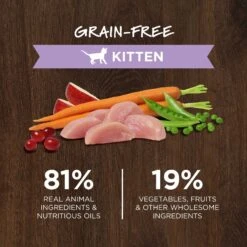 Instinct Kitten Grain-Free Pate Real Chicken Recipe Natural Wet Canned Cat Food & Instinct Original Kitten Grain-Free Recipe With Real Chicken Freeze-Dried Raw Coated Dry Cat Food -PurePet Bites Shop 298134 PT7. AC SS1800 V1682018414