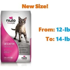 Nulo Freestyle Chicken & Cod Recipe Grain-Free Dry Cat & Kitten Food & Nulo FreeStyle Variety Pack Cat Food Topper -PurePet Bites Shop 298314 PT3. AC SS1800 V1621305444