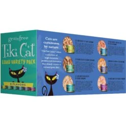Tiki Cat Luau Variety Pack Grain-Free Canned Cat Food & Tiki Cat After Dark Variety Pack Canned Cat Food -PurePet Bites Shop 298542 PT2. AC SS1800 V1702499038
