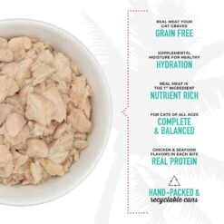 Tiki Cat Luau Variety Pack Grain-Free Canned Cat Food & Tiki Cat After Dark Variety Pack Canned Cat Food -PurePet Bites Shop 298542 PT4. AC SS1800 V1702499034