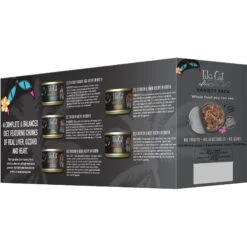 Tiki Cat Luau Variety Pack Grain-Free Canned Cat Food & Tiki Cat After Dark Variety Pack Canned Cat Food -PurePet Bites Shop 298542 PT6. AC SS1800 V1702499020