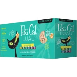 Tiki Cat Stix Duck In Creamy Gravy Grain-Free Wet Cat Treat, 3-oz Pouch, Pack Of 6 & Tiki Cat Luau Variety Pack Grain-Free Canned Cat Food 12 Tiki Cat Stix Duck In Creamy Gravy Grain-Free Wet Cat Treat, 3-oz Pouch, Pack Of 6 & Tiki Cat Luau Variety Pack Grain-Free Canned Cat Food -PurePet Bites Shop 298546 PT1. AC SS1800 V1702939333