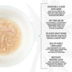 Tiki Cat Luau Velvet Mousse Variety Pack Grain-Free Wet Cat Food, 2.8-oz Pouch, Case Of 12 & Tiki Cat Broths Variety Pack Grain-free Wet Cat Food Topper, 1.3-oz Pouch, Case Of 12 -PurePet Bites Shop 298554 PT4. AC SS1800 V1703016357