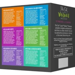 Tiki Cat Luau Velvet Mousse Variety Pack Grain-Free Wet Cat Food, 2.8-oz Pouch, Case Of 12 & Tiki Cat Broths Variety Pack Grain-free Wet Cat Food Topper, 1.3-oz Pouch, Case Of 12 -PurePet Bites Shop 298554 PT6. AC SS1800 V1703016356