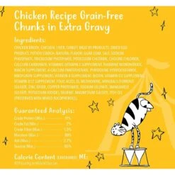 Tiny Tiger Chunks In EXTRA Gravy Chicken Recipe Grain-Free Canned Cat Food & Tiny Tiger Chunks In EXTRA Gravy Turkey Recipe Grain-Free Canned Cat Food -PurePet Bites Shop 298564 PT2. AC SS1800 V1621296141