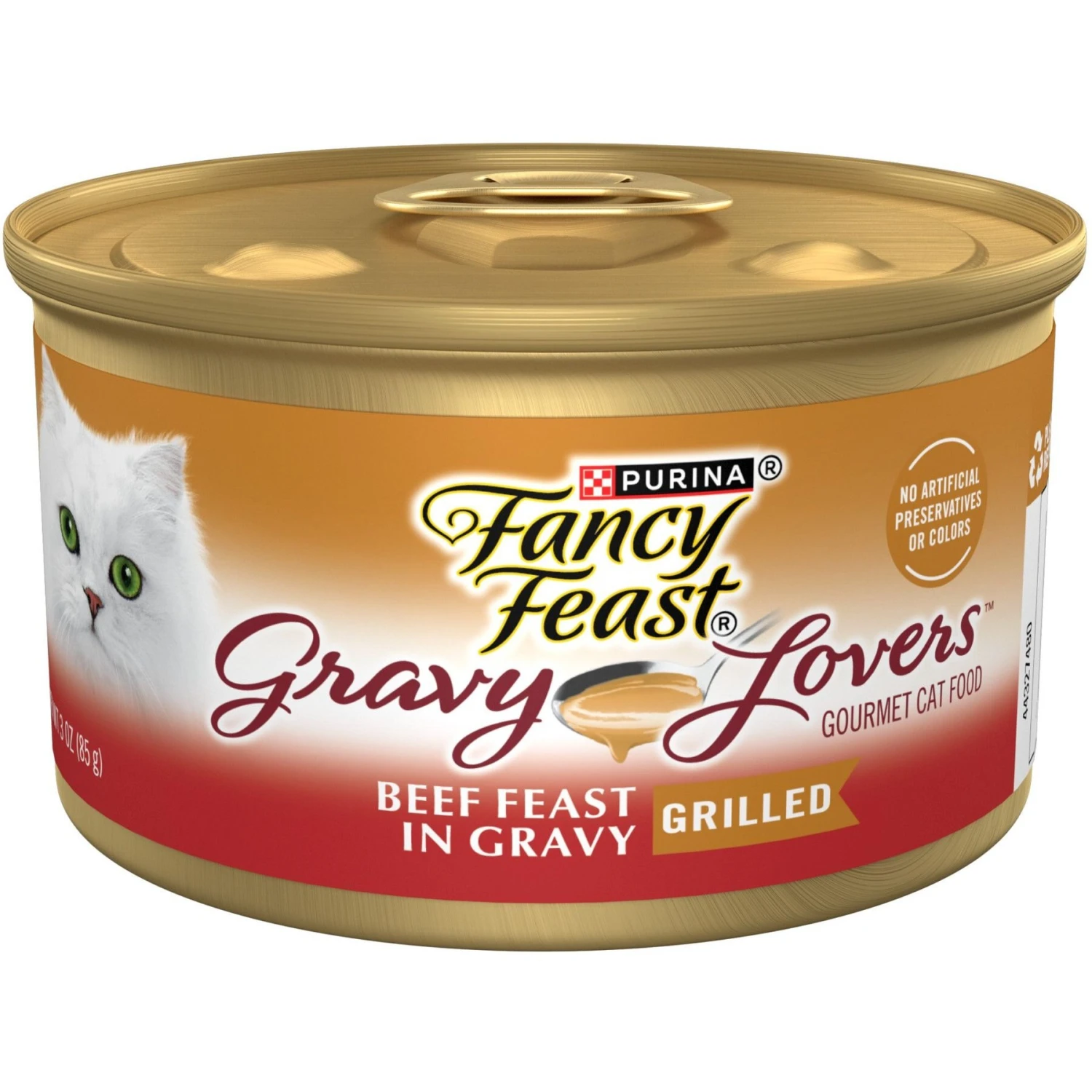 Tiny Tiger Chunks In Gravy Beef Recipe Grain-Free Canned Cat Food & Fancy Feast Gravy Lovers Beef Feast Gravy Canned Cat Food 8 Tiny Tiger Chunks In Gravy Beef Recipe Grain-Free Canned Cat Food & Fancy Feast Gravy Lovers Beef Feast Gravy Canned Cat Food - Image 6
