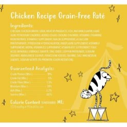 Tiny Tiger Pate Chicken Recipe Grain-Free Canned Cat Food & Tiny Tiger Pate Turkey & Giblets Recipe Grain-Free Canned Cat Food -PurePet Bites Shop 298590 PT2. AC SS1800 V1621292256