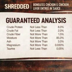 Wellness Chicken & Turkey Lovers Canned Cat Food, 3-oz, Case Of 24 & Wellness CORE Signature Selects Shredded Boneless Chicken & Chicken Liver Entree In Sauce Grain-Free Natural Canned Cat Food -PurePet Bites Shop 298656 PT4. AC SS1800 V1621984955