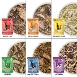 Weruva Cats In The Kitchen Love Me Tender Chicken & Duck Recipe Grain-Free Cat Food Pouches & Weruva Cats In The Kitchen Pantry Party Variety Pack Grain-Free Cat Food, 3-oz Pouch, Case Of 12 -PurePet Bites Shop 298758 PT6. AC SS1800 V1621301842