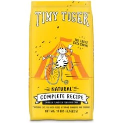 Tiny Tiger, Natural Complete Recipe, Chicken Flavor Dry Cat Food -PurePet Bites Shop 301417 PT7. AC SS1800 V1648748513