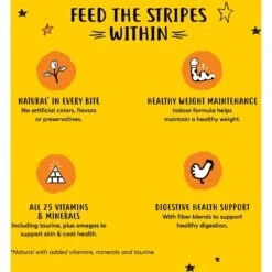 Tiny Tiger, Natural Indoor Recipe Chicken Flavor Dry Cat Food -PurePet Bites Shop 301419 PT4. AC SS1800 V1631300884