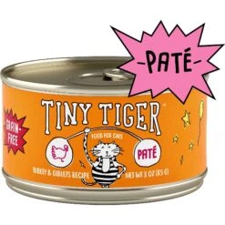Tiny Tiger Pate Turkey & Giblets Recipe Grain-Free Canned Cat Food & Tiny Tiger Catnip Craze Flavor Filled Cat Treats 12 Tiny Tiger Pate Turkey & Giblets Recipe Grain-Free Canned Cat Food & Tiny Tiger Catnip Craze Flavor Filled Cat Treats -PurePet Bites Shop 303760 PT1. AC SS1800 V1623045158