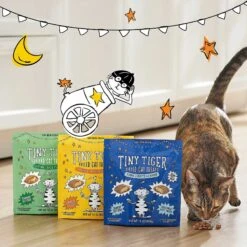 Tiny Tiger Pate Turkey & Giblets Recipe Grain-Free Canned Cat Food & Tiny Tiger Catnip Craze Flavor Filled Cat Treats 18 Tiny Tiger Pate Turkey & Giblets Recipe Grain-Free Canned Cat Food & Tiny Tiger Catnip Craze Flavor Filled Cat Treats -PurePet Bites Shop 303760 PT7. AC SS1800 V1623073057