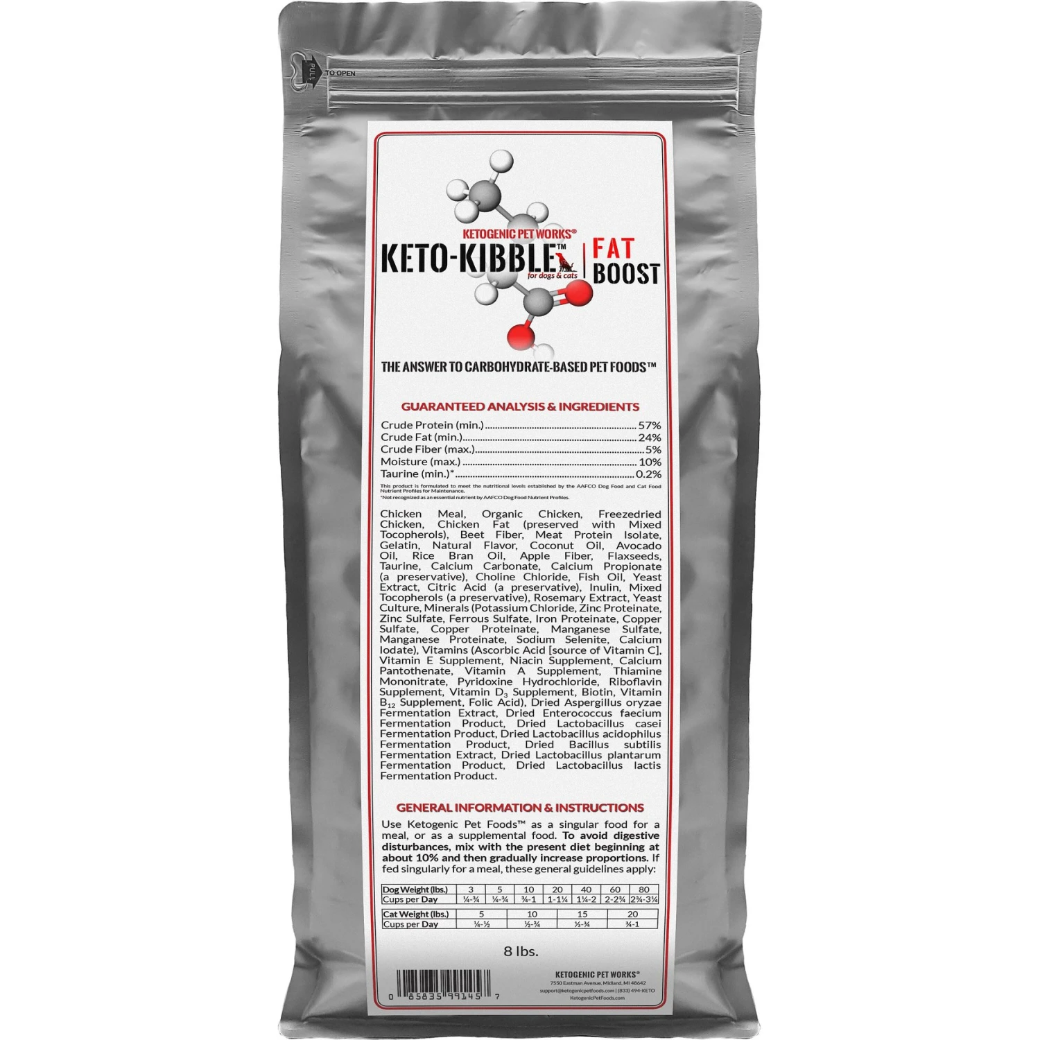 Ketogenic Pet Food Keto-Kibble Fat Boost Dry Dog & Cat Food 3 Ketogenic Pet Food Keto-Kibble Fat Boost Dry Dog & Cat Food