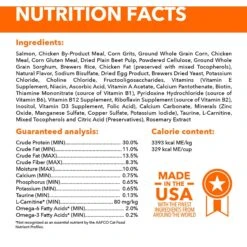 Iams ProActive Health Adult Indoor Weight & Hairball Care With Salmon Dry Cat Food 16 Iams ProActive Health Adult Indoor Weight & Hairball Care With Salmon Dry Cat Food -PurePet Bites Shop 311438 PT5. AC SS1800 V1677256449