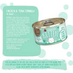 Weruva Chicken & Tuna Formula In Gravy Wet Cat Food -PurePet Bites Shop 315743 PT7. AC SS1800 V1639612908