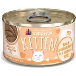 Weruva Tuna & Salmon Formula In A Hydrating Puree Wet Cat Food -PurePet Bites Shop 315749 PT1. AC SS1800 V1639616512