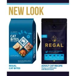 Regal Pet Foods Adult Cat Recipe Chicken & Whitefish Meals Whole Grains Dry Cat Food -PurePet Bites Shop 316480 PT2. AC SS1800 V1630336762