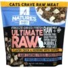 Nature's Diet Ultimate Raw Duck Liver Coated Kibble With Whitefish Filet Inclusions Freeze-Dried Cat Food, 5-lb Bag -PurePet Bites Shop 318141 MAIN. AC SS1800 V1628802692