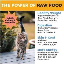 Nature's Diet Ultimate Raw Duck Liver Coated Kibble With Whitefish Filet Inclusions Freeze-Dried Cat Food, 5-lb Bag -PurePet Bites Shop 318141 PT4. AC SS1800 V1628805783