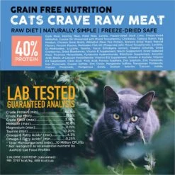 Nature's Diet Ultimate Raw Duck Liver Coated Kibble With Whitefish Filet Inclusions Freeze-Dried Cat Food, 5-lb Bag -PurePet Bites Shop 318141 PT5. AC SS1800 V1628804894