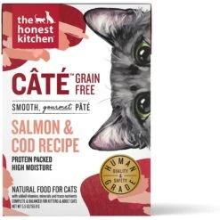 The Honest Kitchen Grain-Free Salmon & Cod Pate Wet Cat Food