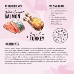 The Honest Kitchen Grain-Free Salmon & Turkey Pate Wet Cat Food -PurePet Bites Shop 324362 PT2. AC SS1800 V1635802282