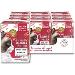 The Honest Kitchen Mmmixers Salmon & Pollock Cat Food Topper -PurePet Bites Shop 324372 PT4. AC SS1800 V1651089768