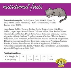 Dr. Elsey's Cleanprotein Rabbit & Turkey Recipe Wet Cat Food -PurePet Bites Shop 325186 PT3. AC SS1800 V1701365930