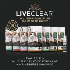 Purina Pro Plan LiveClear Kitten Chicken & Rice Formula Dry Cat Food -PurePet Bites Shop 328613 PT6. AC SS1800 V1631061973