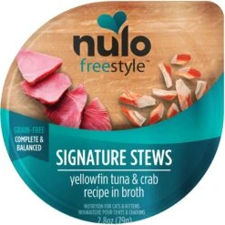 Nulo FreeStyle YellowfinTuna & Crab Stew Wet Cat Food, 2.8-oz Pouch, Case Of 24 -PurePet Bites Shop 329295 PT1. AC SS1800 V1634850503