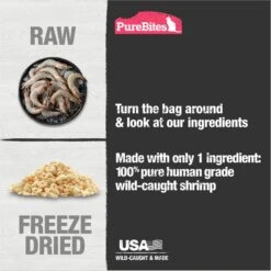 PureBites Shrimp Freeze-Dried Cat Treat -PurePet Bites Shop 329740 PT3. AC SS1800 V1677620156