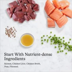 American Journey Senior Pate Salmon Recipe Canned Cat Food, 3-oz Can, Case Of 24 -PurePet Bites Shop 330853 PT6. AC SS1800 V1691614424