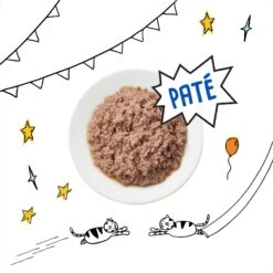 Tiny Tiger, Kitten Classic, Ocean Whitefish Pate Recipe, Canned Cat Food -PurePet Bites Shop 330994 PT1. AC SS1800 V1642187482