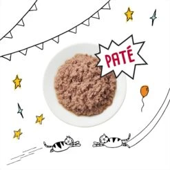 Tiny Tiger, Kitten Classic, Turkey Pate Recipe, Canned Cat Food -PurePet Bites Shop 330996 PT1. AC SS1800 V1642187813