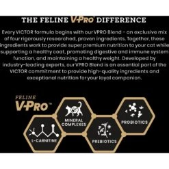 VICTOR Healthy Skin & Coat Indoor Grain-Free Yukon River Recipe With Salmon Dry Cat Food -PurePet Bites Shop 333765 PT3. AC SS1800 V1677679584