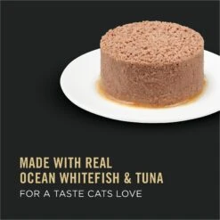 Purina Pro Plan Hairball Control Ocean Whitefish & Tuna Entrée Pate Wet Cat Food, 3-oz Can, Case Of 24 -PurePet Bites Shop 336308 PT1. AC SS1800 V1634085427