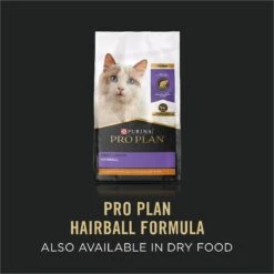 Purina Pro Plan Hairball Control Salmon Entree Pate Wet Cat Food, 3-oz Can, Case Of 24 -PurePet Bites Shop 336310 PT6. AC SS1800 V1634073447