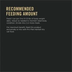 Purina Pro Plan Hairball Control Salmon Entree Pate Wet Cat Food, 3-oz Can, Case Of 24 -PurePet Bites Shop 336310 PT7. AC SS1800 V1634087479