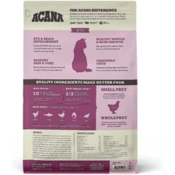 ACANA First Feast High-Protein Kitten Dry Cat Food, 4-lb Bag & Frisco Multi-Cat Unscented Clumping Clay Cat Litter -PurePet Bites Shop 338643 PT2. AC SS1800 V1635915849