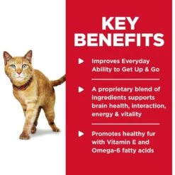 Hill's Science Diet Adult 7+ Senior Vitality Chicken Recipe Dry Cat Food & Hill's Science Diet Adult Urinary Hairball Control Dry Cat Food -PurePet Bites Shop 338687 PT4. AC SS1800 V1635895570