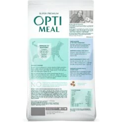 Optimeal Skin & Digestive Support Salmon & Brown Rice Recipe Dry Cat Food -PurePet Bites Shop 342133 PT1. AC SS1800 V1637362184
