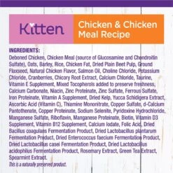 Wellness Complete Health Kitten Deboned Chicken, Chicken Meal & Rice Dry Cat Food, 5-lb Bag 18 Wellness Complete Health Kitten Deboned Chicken, Chicken Meal & Rice Dry Cat Food, 5-lb Bag -PurePet Bites Shop 347667 PT7. AC SS1800 V1638467009