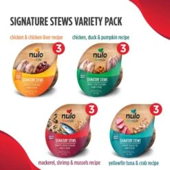 Nulo FreeStyle Signature Stews Cat & Kitten Grain-Free Variety Pack Cat Food -PurePet Bites Shop 349097 PT1. AC SS1800 V1688071296