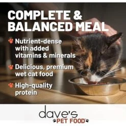 Dave's Pet Food Saucey Pate Chicken & Tuna Recipe Wet Cat Food, 5.5-oz Can, Case Of 24 -PurePet Bites Shop 352419 PT2. AC SS1800 V1640271982