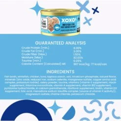 I And Love And You XOXO Whitefish & Tuna Pate Grain-Free Canned Cat Food, 3-oz Can, Case Of 24 -PurePet Bites Shop 352457 PT6. AC SS1800 V1686941641