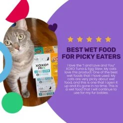 I And Love And You XOXO Tuna & Egg Stew Grain-Free Canned Cat Food, 3-oz Can, Case Of 24 -PurePet Bites Shop 352467 PT3. AC SS1800 V1686941702