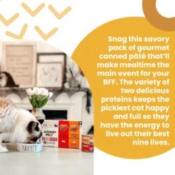 I And Love And You XOXO Chicken & Beef Pate Grain-Free Variety Pack Canned Cat Food, 3-oz Can, Case Of 12 -PurePet Bites Shop 352473 PT1. AC SS1800 V1686942132