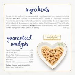 Fancy Feast Flaked Fish & Shrimp Feast Canned Cat Food & American Journey Landmark Broths Seafood Variety Pack Wet Cat Food Complement Pouches -PurePet Bites Shop 353376 PT4. AC SS1800 V1703617636