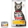 Hill's Science Diet Adult Urinary Hairball Control Savory Chicken Entree Canned Cat Food & Hill's Science Diet Adult Urinary Hairball Control Dry Cat Food -PurePet Bites Shop 353409 MAIN. AC SS1800 V1639543883